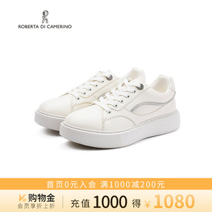 厚底增高休閑板鞋 諾貝達(dá)春季 鉆條小白鞋 舒適女鞋 新款 RCS255908