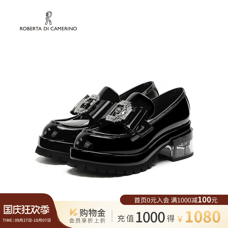 诺贝达玛丽珍鞋单鞋厚底