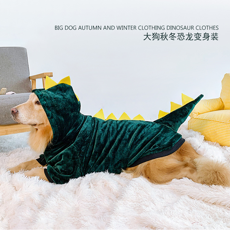 狗狗中大型犬搞怪变身装冬季保暖