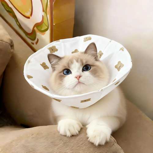 伊丽莎白圈加深宠物头套猫咪绝育术后防抓咬耻辱项圈猫狗防舔神器