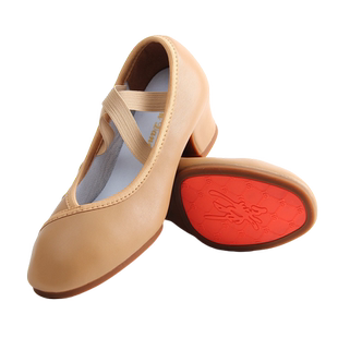 北舞广场舞礼仪形体训练鞋舞蹈鞋民族肚皮芭蕾舞教师软底练功鞋女