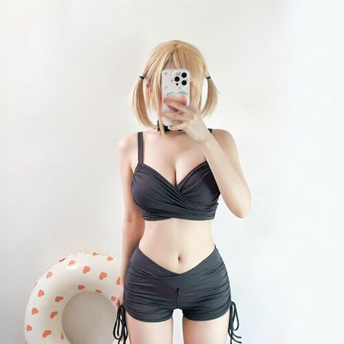 性感微透视镂空修身内衣qqny女新