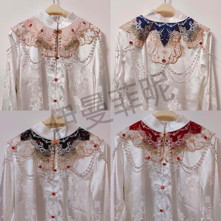 刺绣汉服披肩云肩披肩