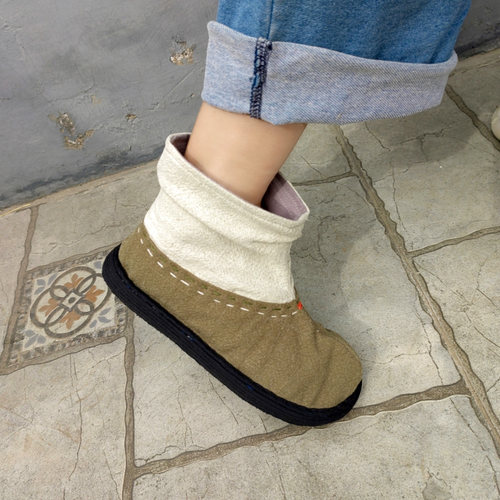 妙善音新款原创时尚千层底手工布鞋复古春秋舒适好穿棉麻透气女鞋