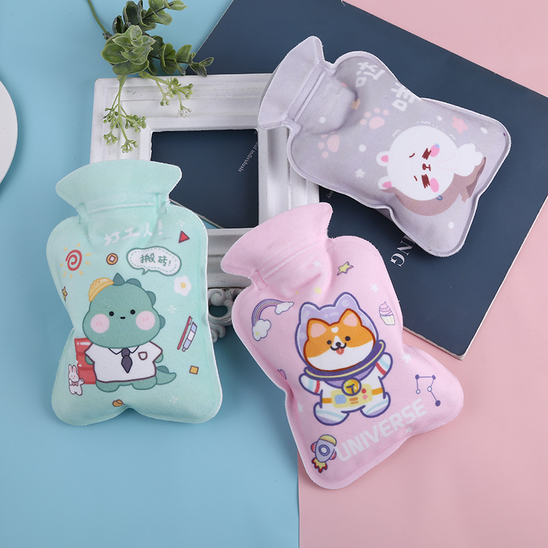 毛绒大小号女暖肚子学生热水袋