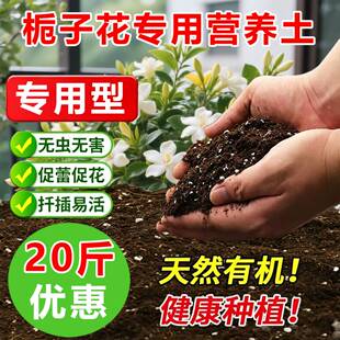 栀子花专用土料种植盆栽花树苗花肥土复合营养土种植肥花卉土家用
