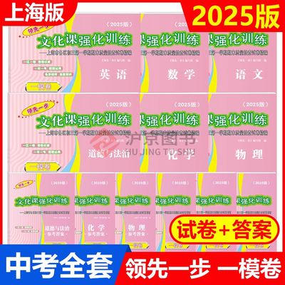 2025年版领先一步上海中考一模卷