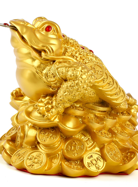 金蟾摆件三足店铺办公室