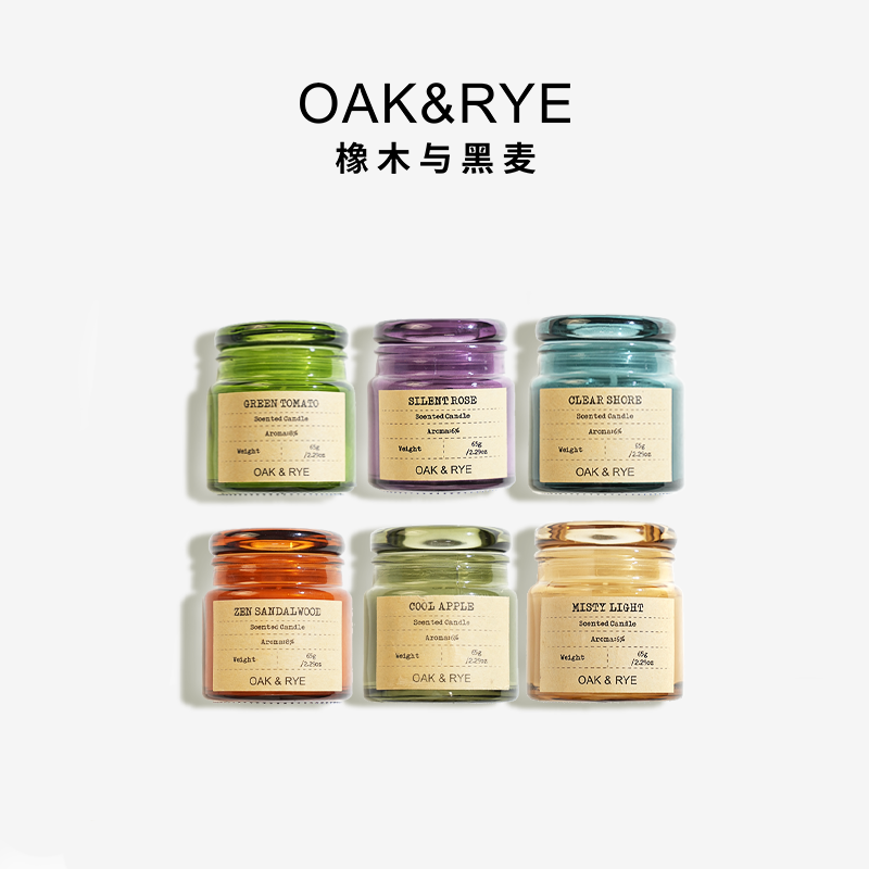 【OAK&RYE橡木与黑麦】香薰蜡烛
