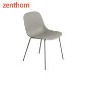 zenthom Chair座椅餐椅办公椅 Side Muuto木腿钢管腿单椅 Fiber