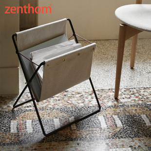 Ferm Living HERMAN Sector帆布杂志架书报架落地置物架书架