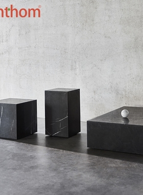 AUDO Plinth 大理石咖啡桌茶几边柜展示台陈列台 北欧设计