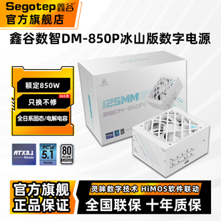 鑫谷数智DM-850P冰山版数字电源850W白金牌全模组台式机电脑电源