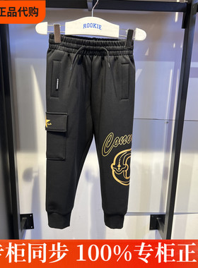 匡威童装儿童裤子2026春秋新款男童时尚潮流百搭休闲裤CV2612220