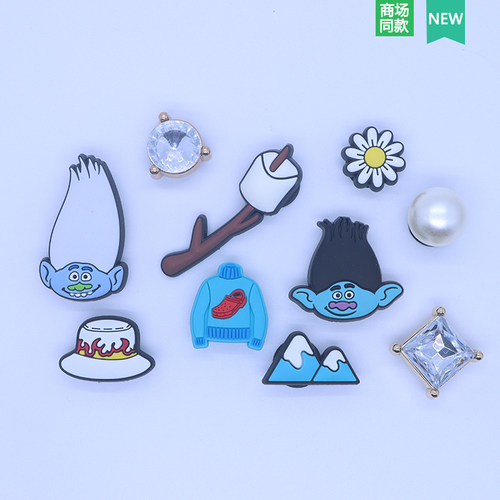 适配Crocs洞洞鞋配饰鞋花智必星