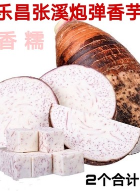 新鲜乐昌张溪芋头农家绿色蔬菜炮弹香芋正宗韶关槟榔芋大芋头