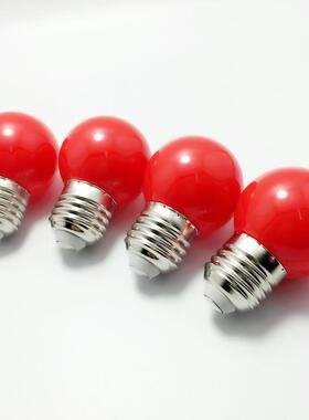 LED神台红色大螺口E27灯泡佛柜财神室内家用婚庆照明 老式卡口B22