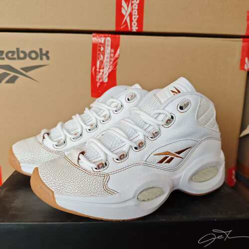 REEBOK锐步男子 Question Mid艾弗森问题一代复古篮球鞋100033893