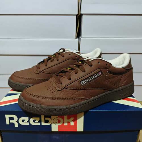 REEBOK锐步CLUB C 85 VINTAGE EVA中底头层牛皮复古板鞋FZ6004