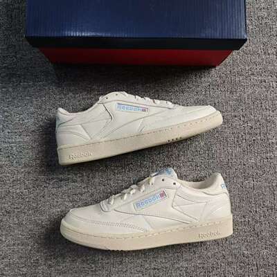 REEBOK锐步CLUB C 85 VINTAGE男女EVA中底头层牛皮复古板鞋GX3680