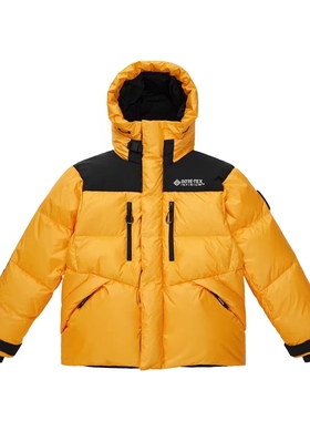 太平鸟GORE—TEX男装保暖面包服羽绒服冬工装户外连帽外套