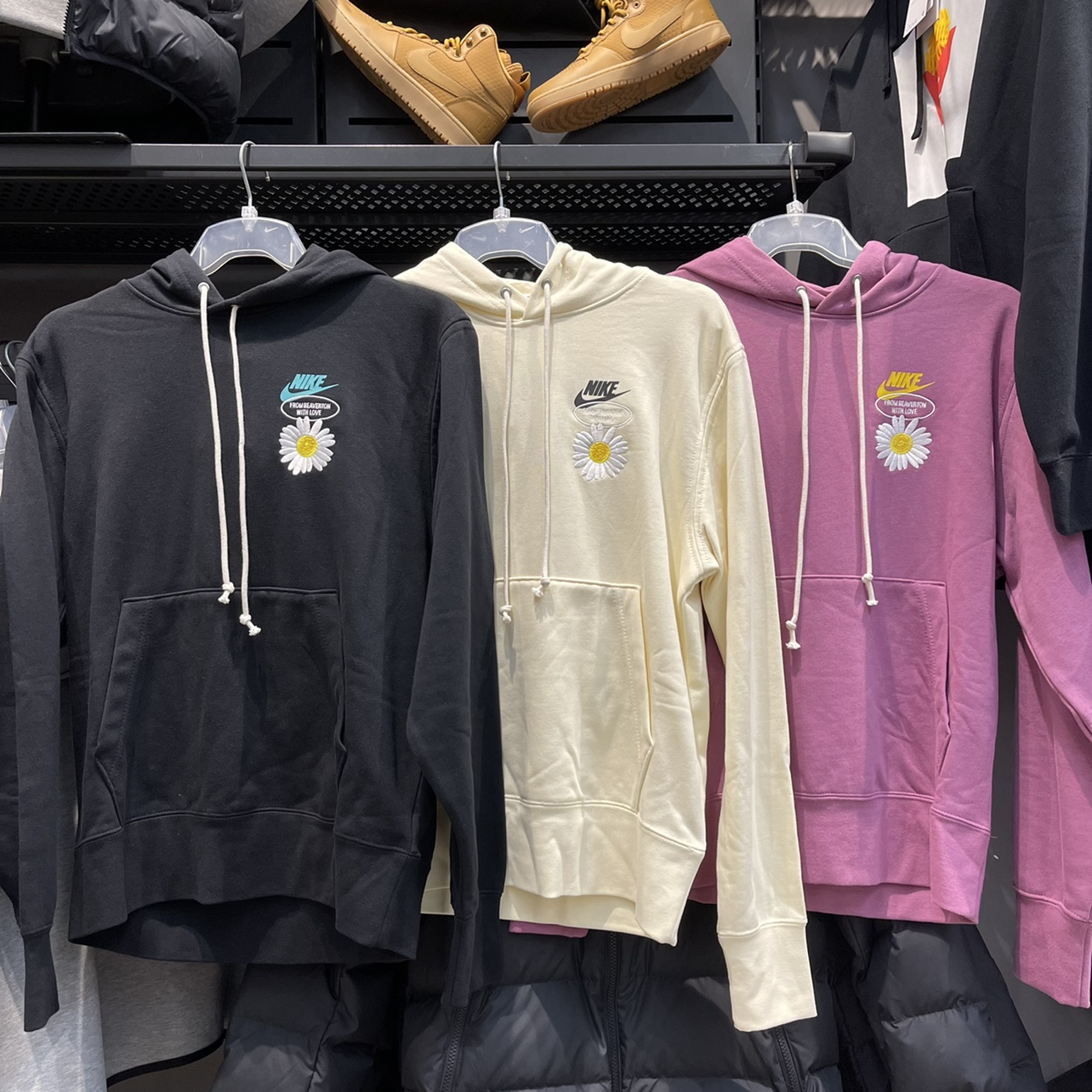 耐克男子小雏菊印花卫衣