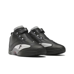 锐步 REEBOK ANSWER IV 艾佛森黑银4代答案复古篮球鞋 HR1062