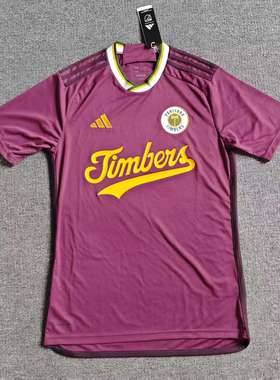 阿迪达斯Adidas波特兰Timbers伐木者队短袖足球衣IN4288