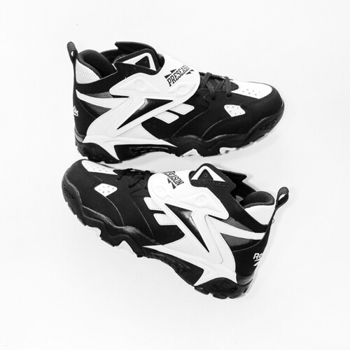 Reebok锐步PRESEASON 94经典黑白熊猫复古橄榄球训练鞋100202788