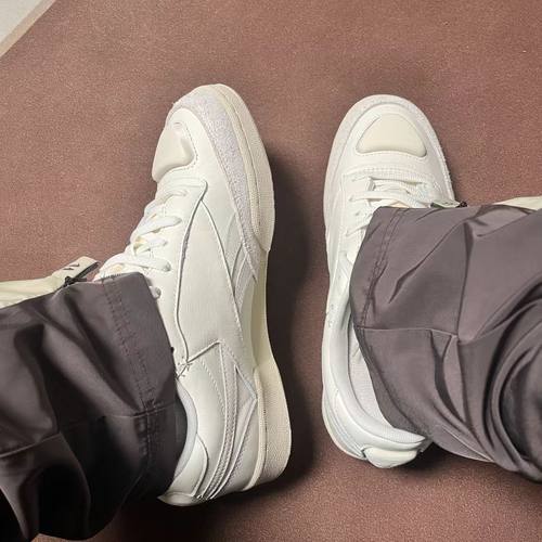 锐步Reebok Club C× HYMNE 联名高街机能复古休闲板鞋100069403
