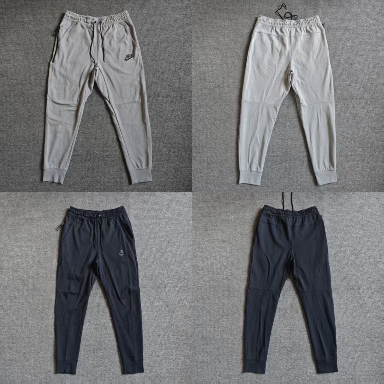 NIKE耐克男子健身修身收脚针织长裤DD5294-010-002