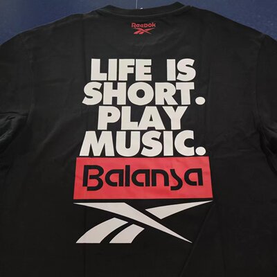 联名男子纯棉运动短袖T恤