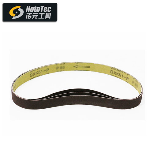 诺元工具 1寸迷你砂带机替换砂带25*762mm砂纸带36至800目 多目数