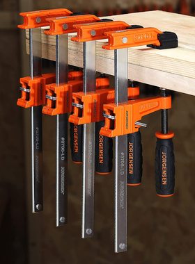 PONY JORGENSEN小马轻型美式F夹木工夹具夹钳固定工具模具快速夹