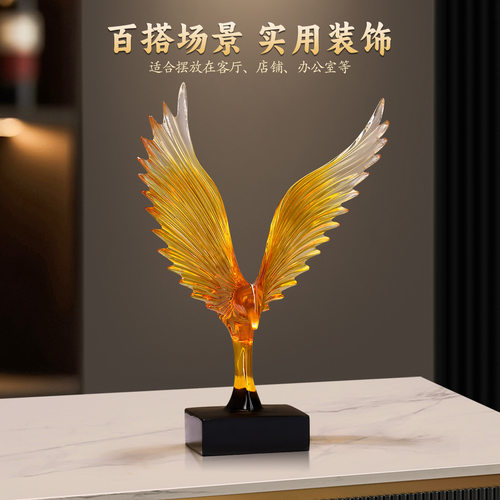 大展宏图摆件室内玄关办公室酒柜客厅电视柜轻奢装饰品创意摆设