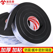 Liền mạch đen mặt băng bọt mạnh mẽ chống thấm nước bọt nhựa một bề mặt cửa sổ acoustic Bumper cửa dán ghế ống cách nhiệt mat dày Window Seal 10-15-20mm