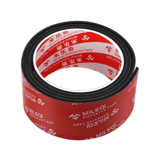 米乐奇橡胶垫实心防滑垫自粘减震三元乙丙绝缘橡胶缓冲垫密封扁条