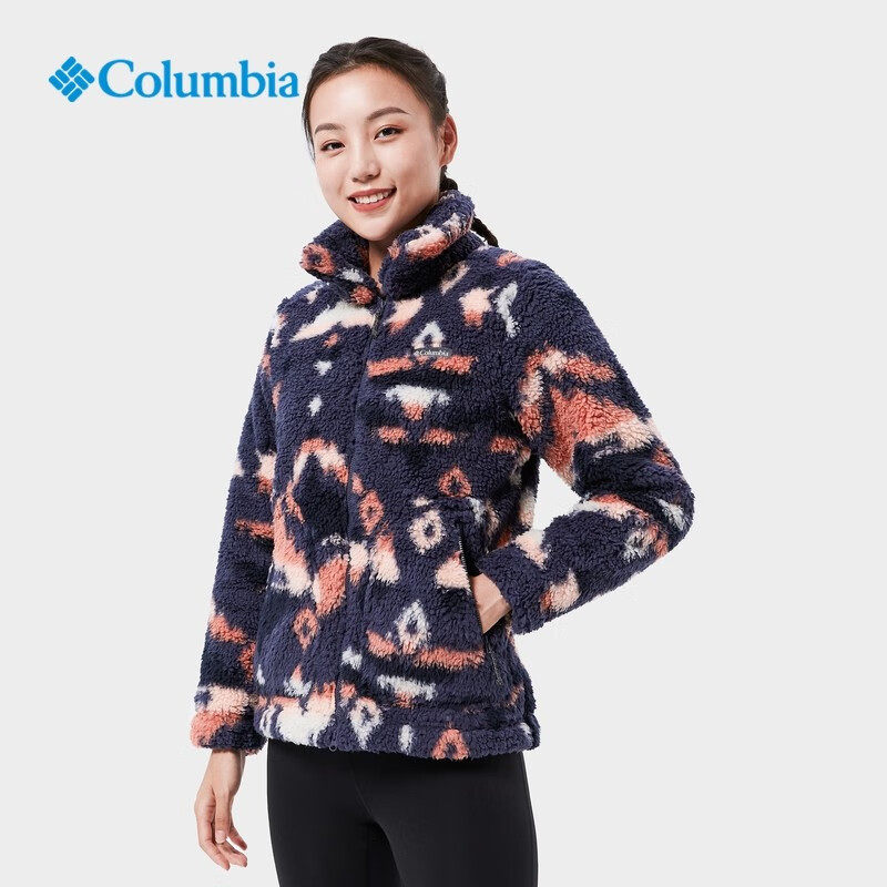 哥伦比亚Columbia户外女子保暖舒适休闲羊羔绒抓绒衣AR2904