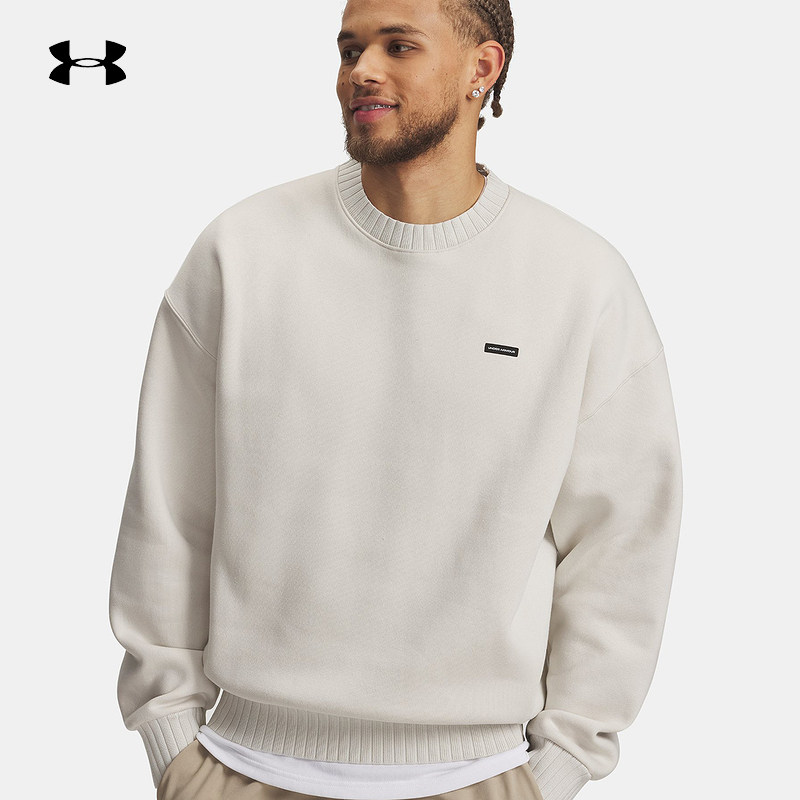 安德玛(UNDERARMOUR)|(新款)2025F/W男圆领卫衣 6003939-110