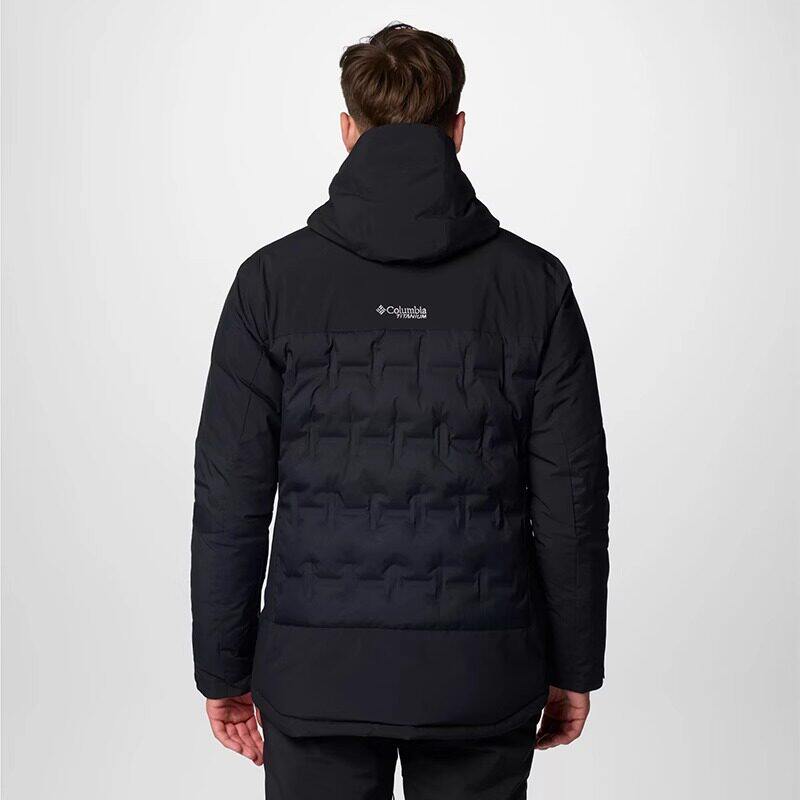 哥伦比亚男24秋冬新品户外防水保暖金点热能滑雪服羽绒服WE0254