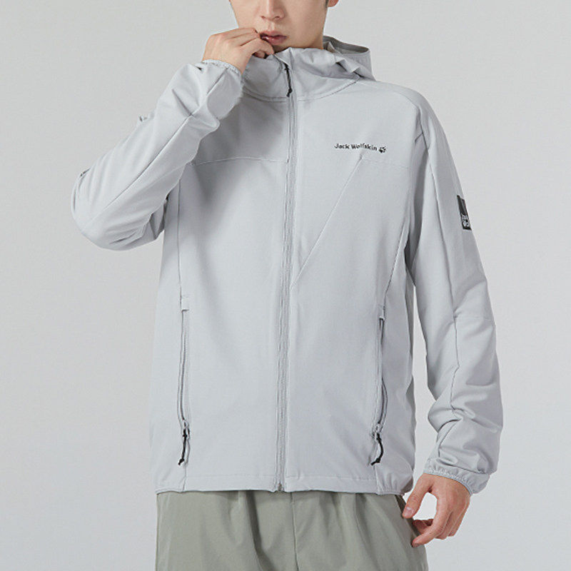 狼爪连帽夹克男运动服户外防风衣休闲外套5026861 5124051 A63712