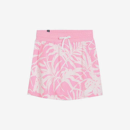 Puma/彪马夏季款女士透气满印休闲时尚中腰短裙683009-30