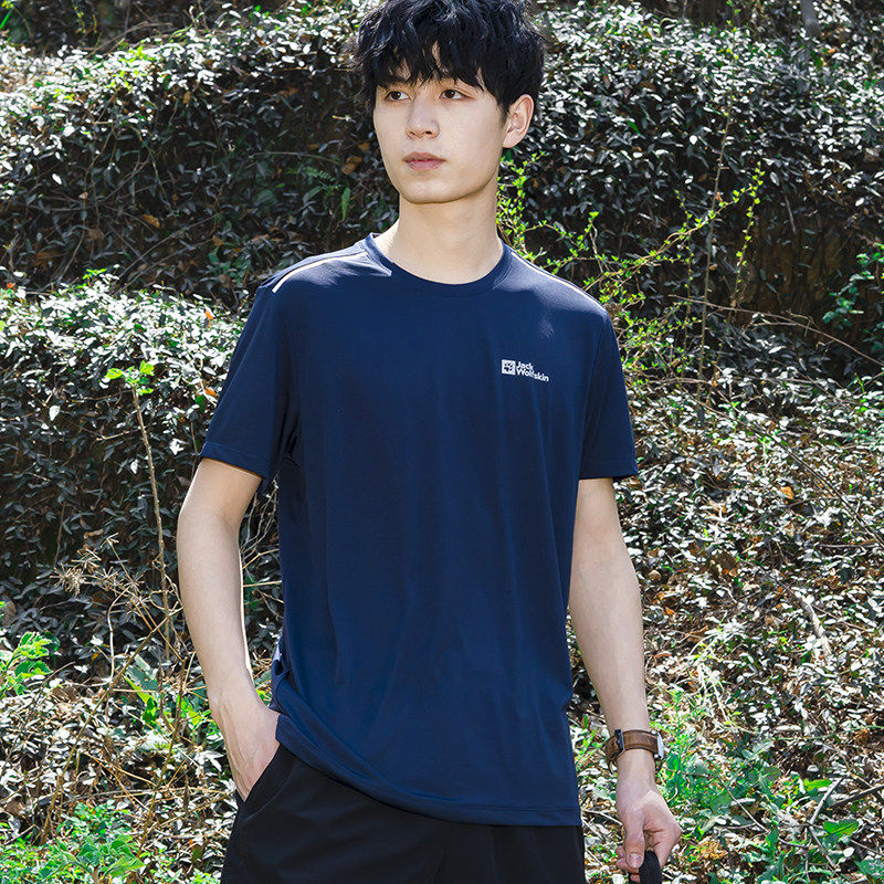 狼爪速干短袖男夏运动服休闲宽松半袖T恤5823271 5823371 5819153