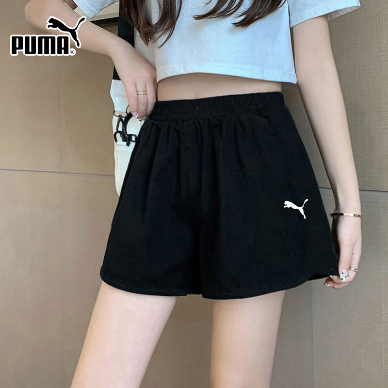 PUMA彪马女装针织短裤2025夏季新款透气宽松运动服五分裤692479