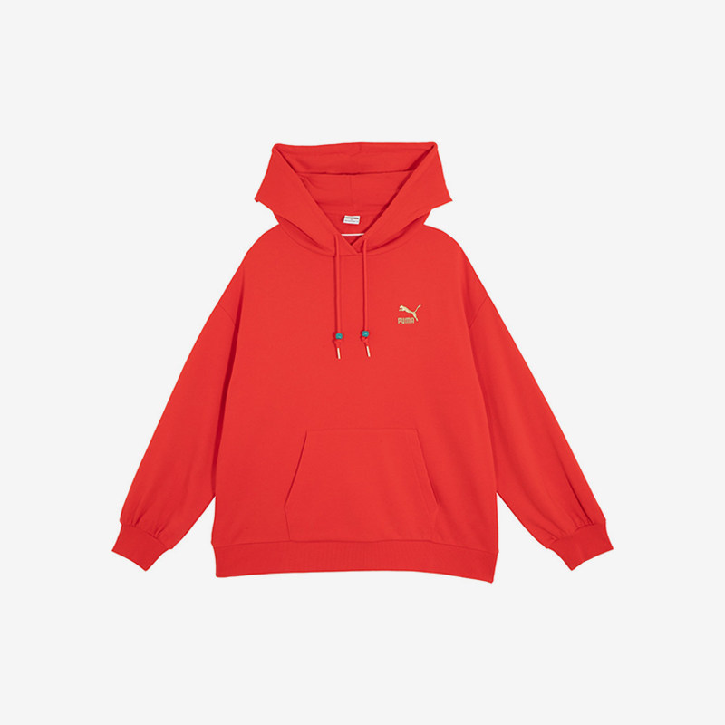 Puma/彪马春季女士连帽休闲运动针织长袖卫衣627269-11