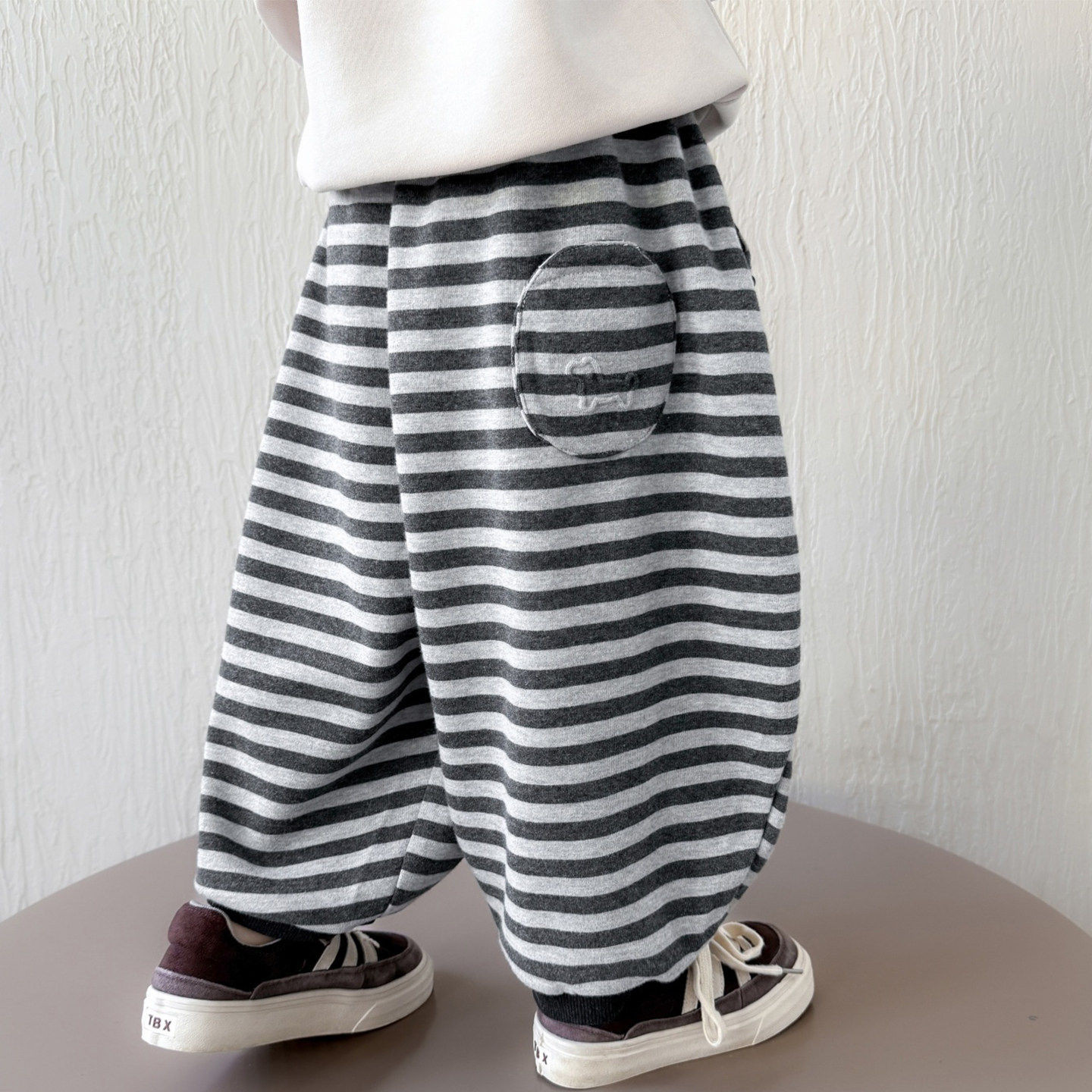 男童春装条纹灯笼裤韩版时尚儿童春款洋气哈伦裤宝宝休闲长裤春季,童装/婴儿装/亲子装,裤子,淘宝优惠券,粉丝福利购,淘宝优惠卷