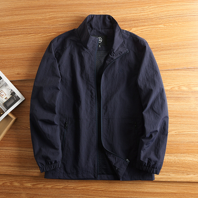 户外速干春秋立领薄款夹克