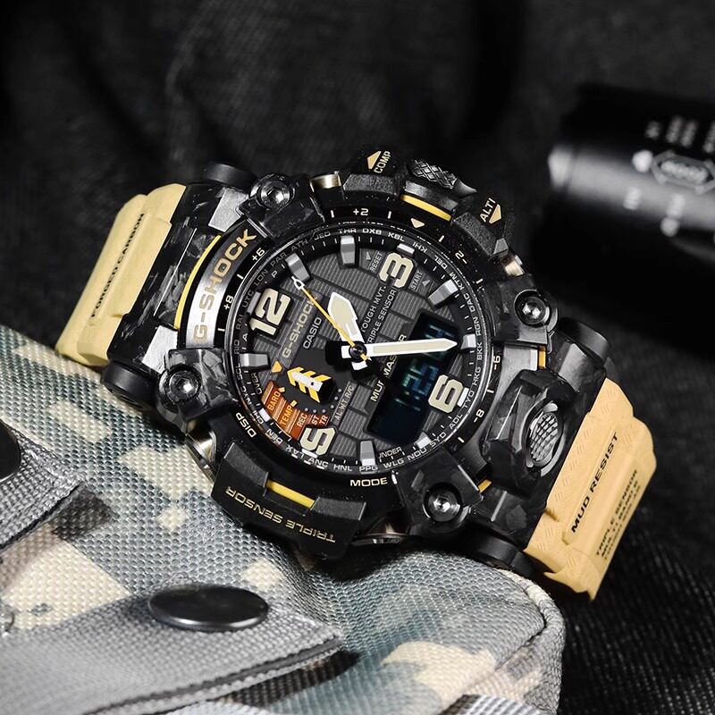 卡西欧g-shock限量大泥王蓝牙光能电波防水防震防尘gwg系列