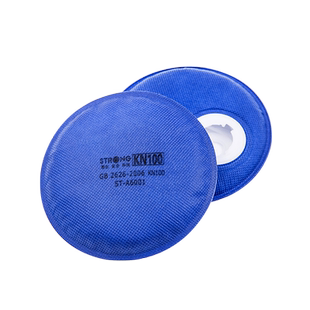 思创防尘滤棉活性炭滤芯过滤棉KN100KP电焊烟粉尘面具配件A6001