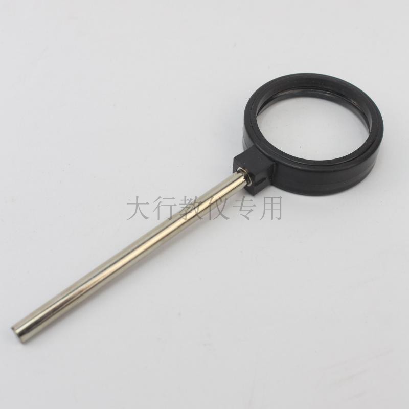 玻璃制凸透镜镜片直径4cm焦距10cm光具座附件配件物理光学教学用
